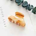 Spring Starry Sky Acrylic Hair Claw Clips - SKU-09-6.5CM / CHINA