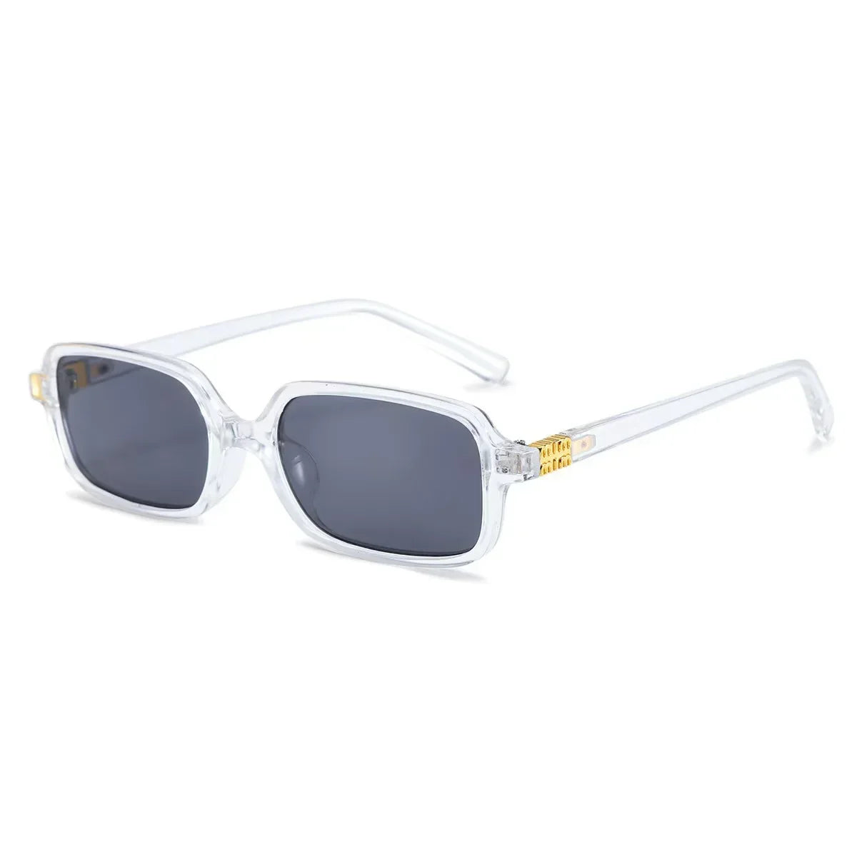 Square Sunglasses for Women - Clear Black / As the photo