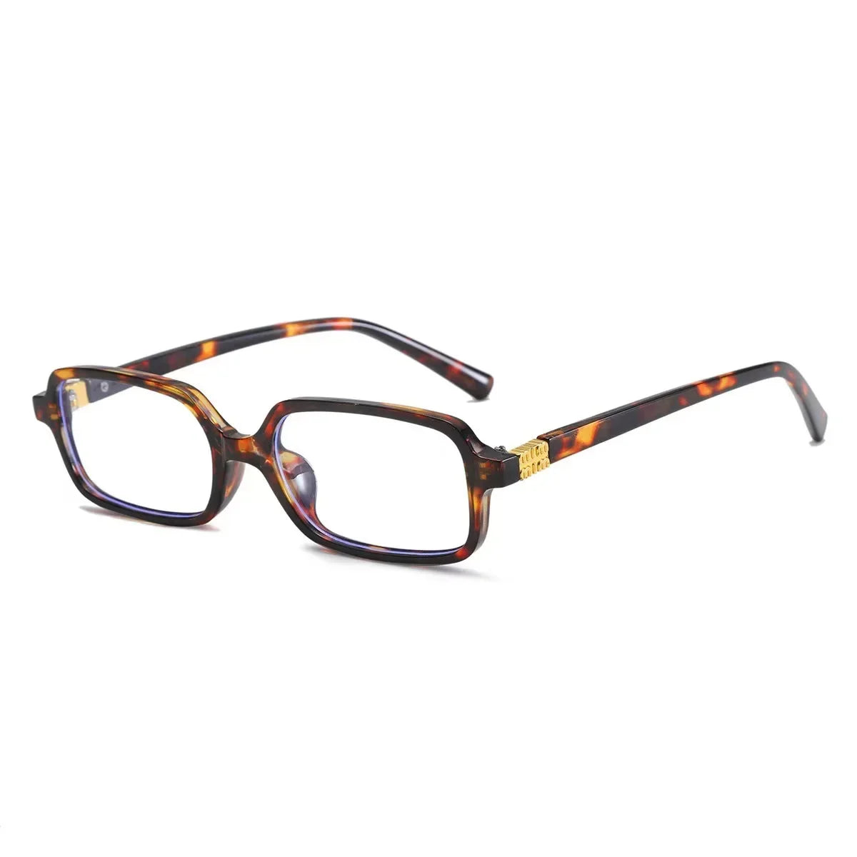 Square Sunglasses for Women - Leopard Clear / As the photo