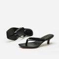 Square Toe Clip Sandals for Women