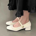 Square Toe High Heels Shoes