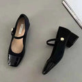Square Toe High Heels Shoes