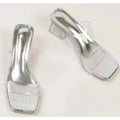 Square Toe Shallow Slippers High Quality