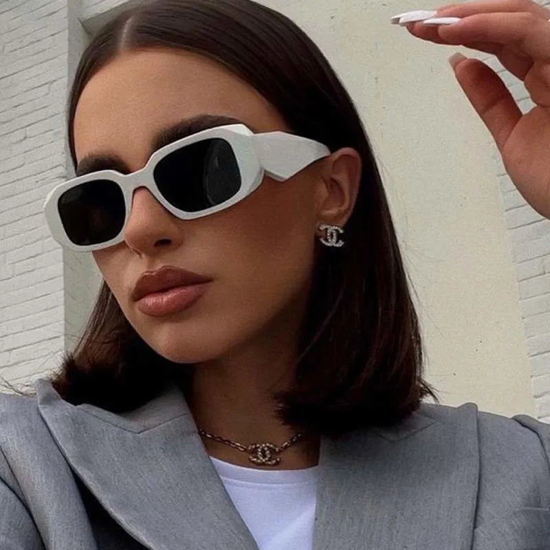 Square Vintage Sunglasses Woman