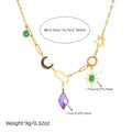 Stainless Steel Clavicle Chain Necklace - N2911 - electronic accessories