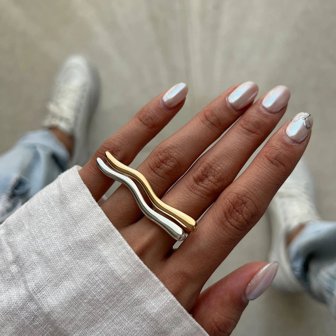 Stainless Steel Minimalist Classy Ring