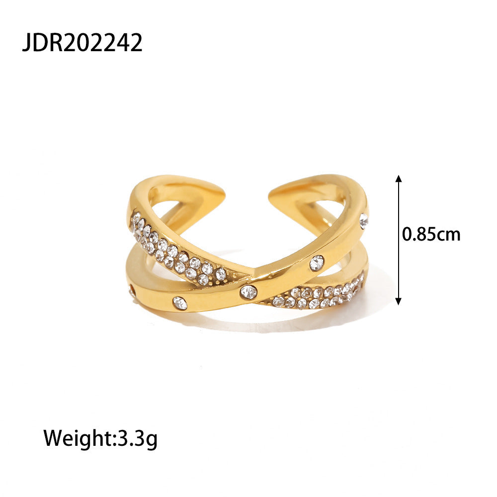 Stainless Steel Mitten-type Bracelet Female Special-interest Design - JDR202242 - electronic accessories