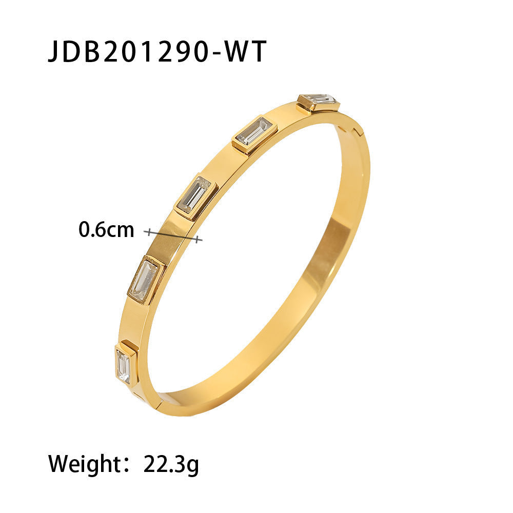 Stainless Steel Mitten-type Bracelet Female Special-interest Design - JDB201290WT - electronic accessories