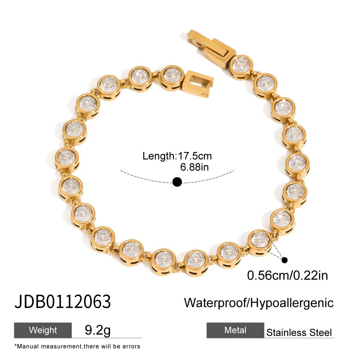 Stainless Steel Mitten-type Bracelet Female Special-interest Design - JDB0112063 - electronic accessories