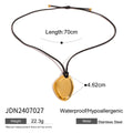 Stainless Steel Personalized fashion Irregular Glossy Pendant - JDN2407027