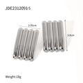 Stainless Steel Vintage-Inspired Waterproof Stud Earrings - JDE2312091-S