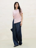 Straight-Leg Pants Versatile Staple Women Casual Trousers