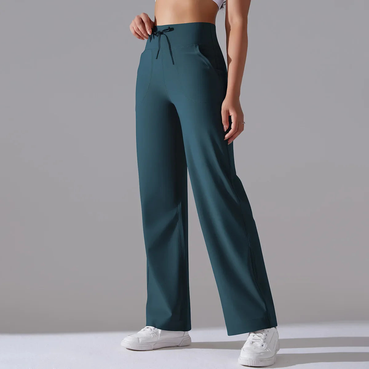 Straight Leg Women’s Loose Tracksuit Pants - Extended version 1 / M / CHINA