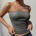 Strapless Off Shoulder One Casual Versatile Vest Top - electronic accessories