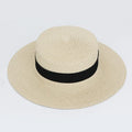 Straw Hat Summer Versatile Women’s - 2 khaki colors / one size