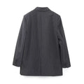 Stripe Blazer Coat Women