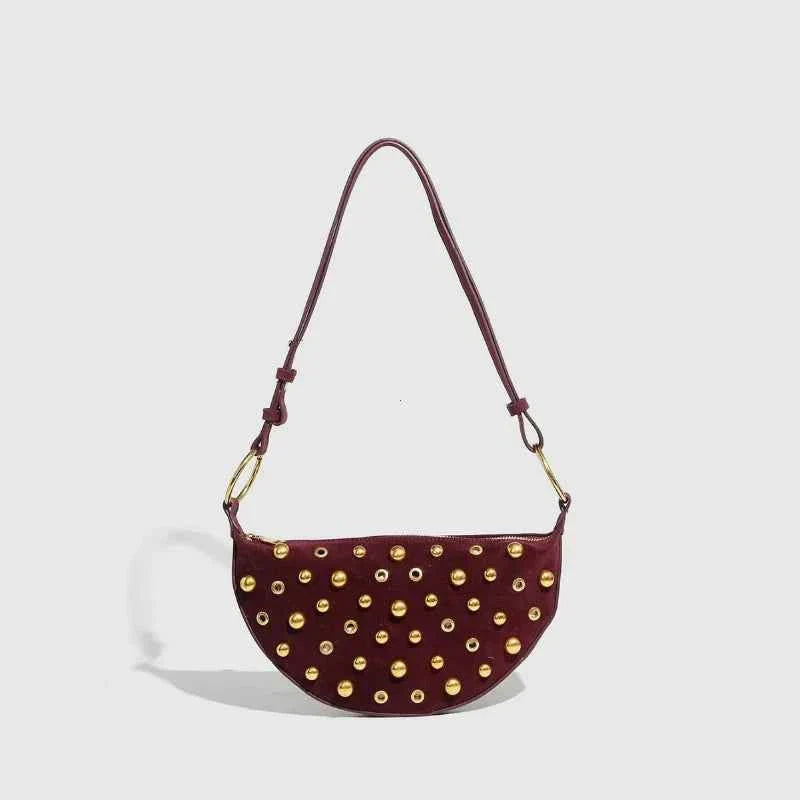 Studded Shoulder Bag