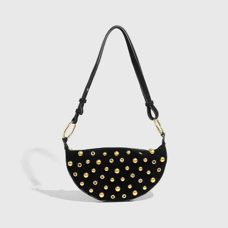 Studded Shoulder Bag