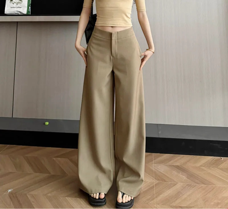 Stylish Loose Straight Trousers for Women