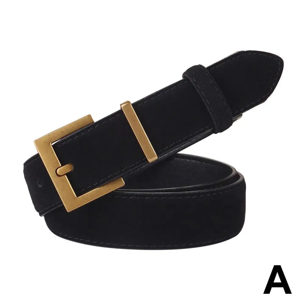 Suede Leather Belt For Women