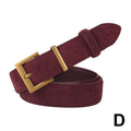 Suede Leather Belt For Women