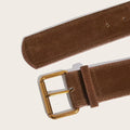 Suede Leather Wide Belt