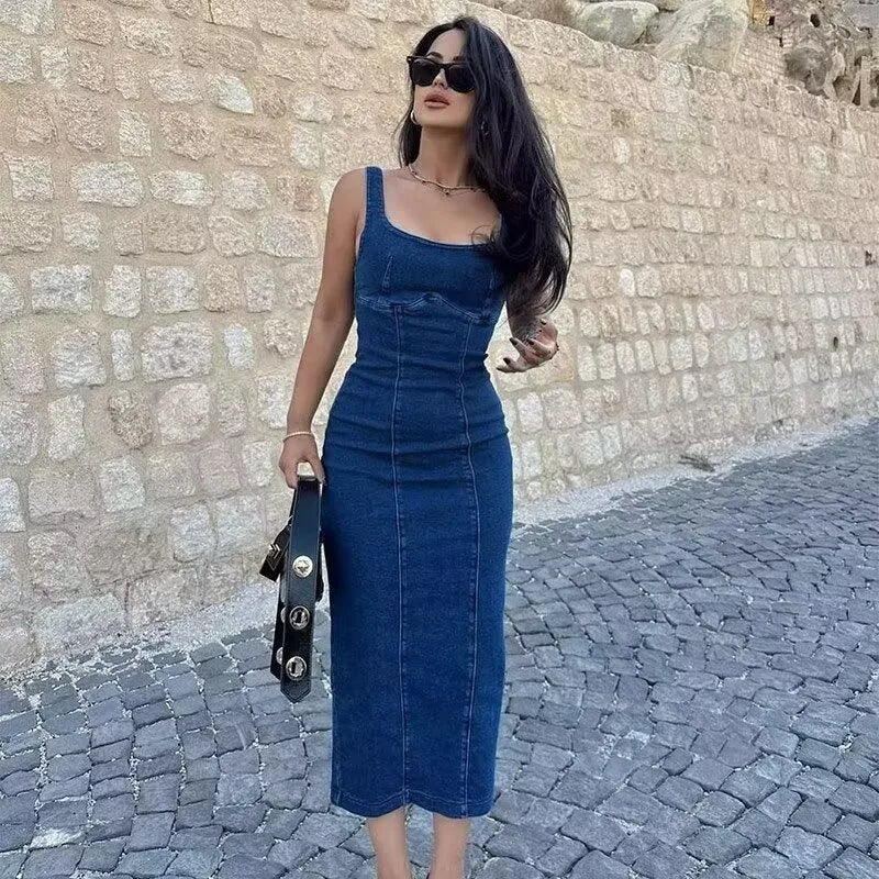 Summer Dresses Women’s Midi Elegant Casual