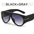 Sunglasses for Women Pilot Shape - Black Gradient Gray