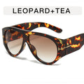 Sunglasses for Women Pilot Shape - Leopard Tea