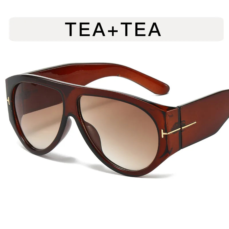 Sunglasses for Women Pilot Shape - Tea