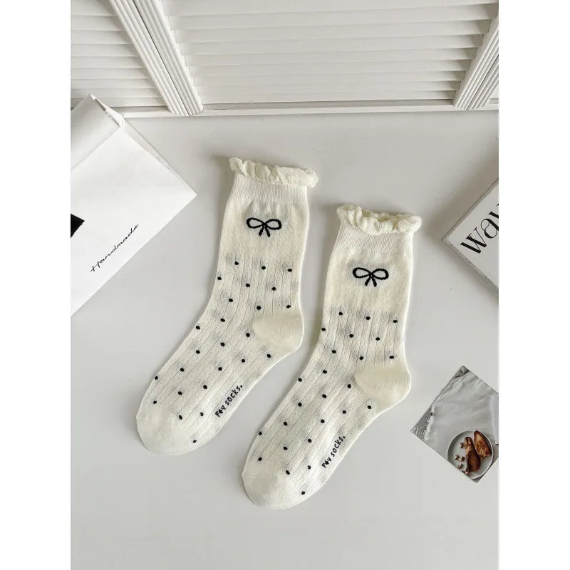 Sweet Ballet Style Ultrathin Breathable Socks for Women - 4 / one size