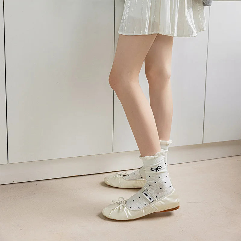 Sweet Ballet Style Ultrathin Breathable Socks for Women