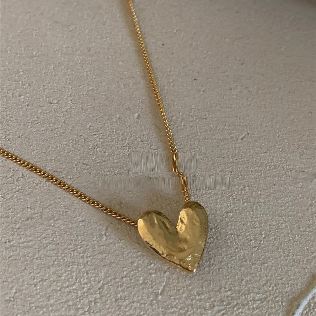 Sweet Cool Girl Heart-loving Vintage Necklace - Gold - electronic accessories