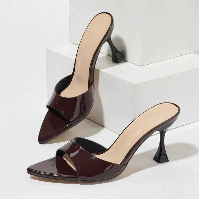 Thin Heels Slippers For Women