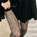 Thin Pantyhose Dark Hollowed Out Fishnet Stockings Women