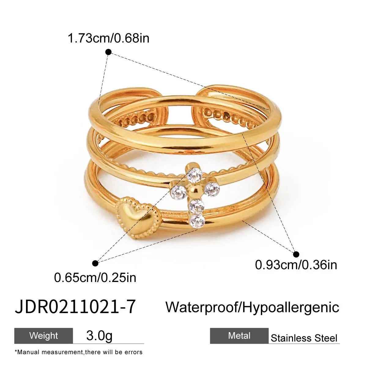 Titanium Steel Ring - JDR02110217 - electronic accessories