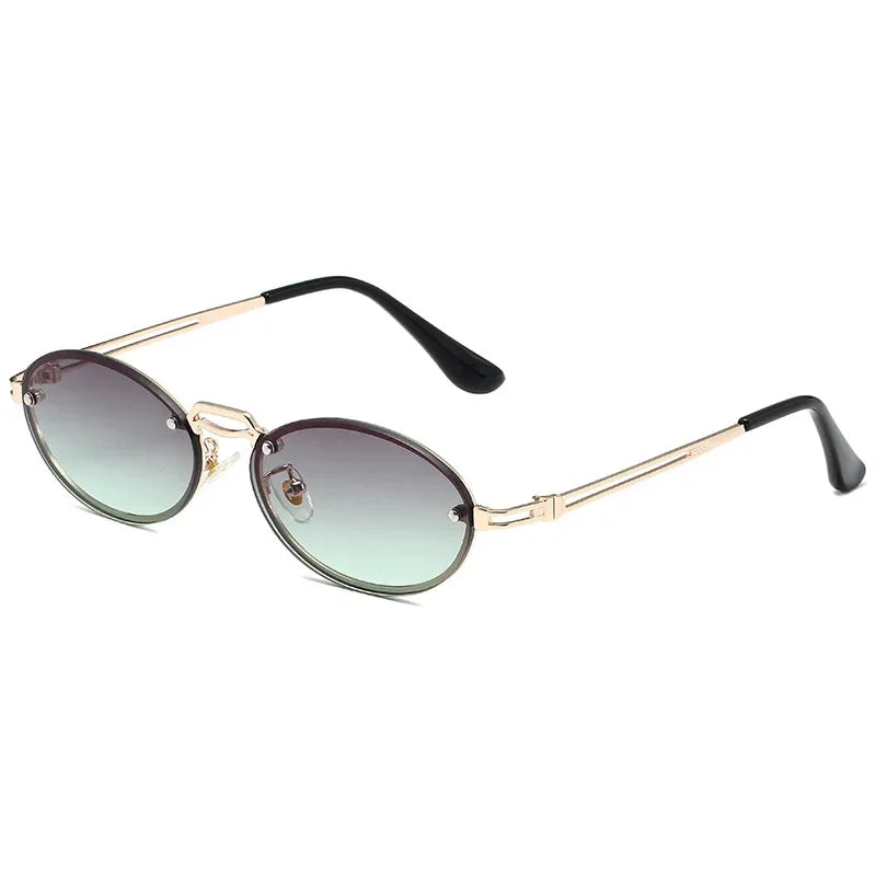 Trend Oval Sunglasses Women - C11