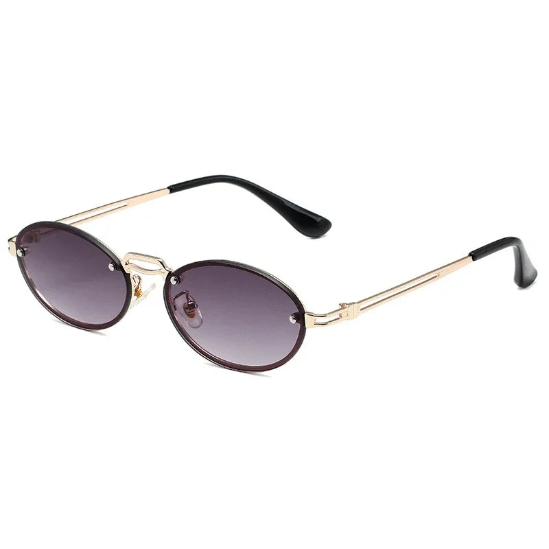 Trend Oval Sunglasses Women - C2