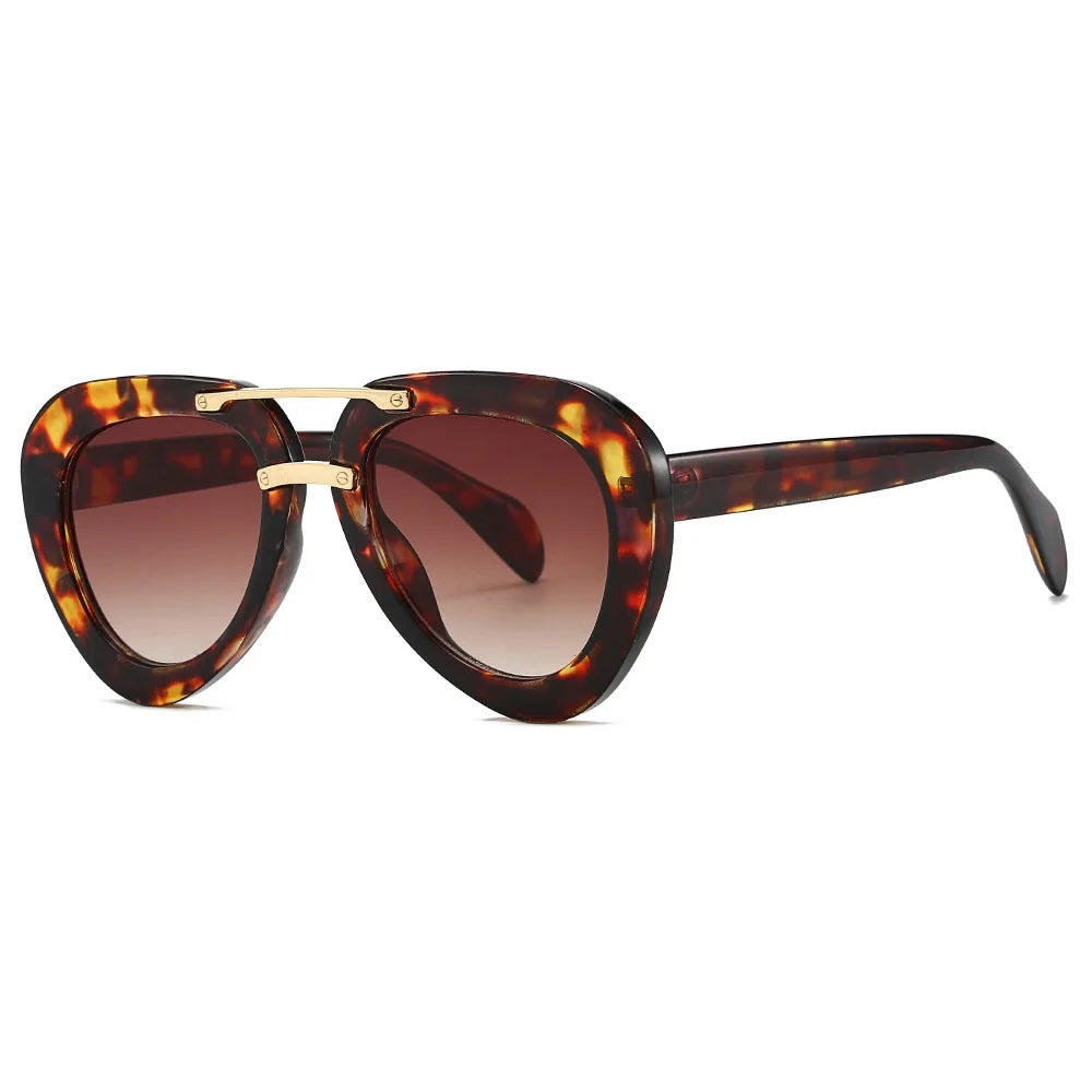 Trend Sunglasses Women - leopard brown