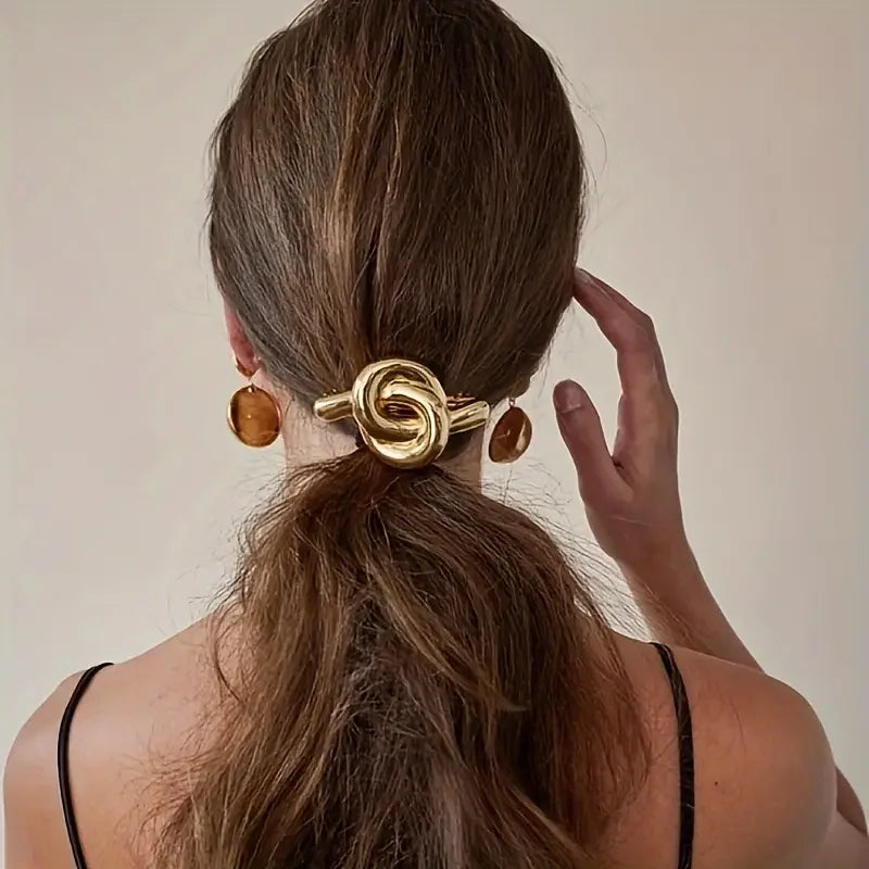 Twisted Hair Ring Elastic Rope Set