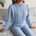 Twists Knitted Pullover