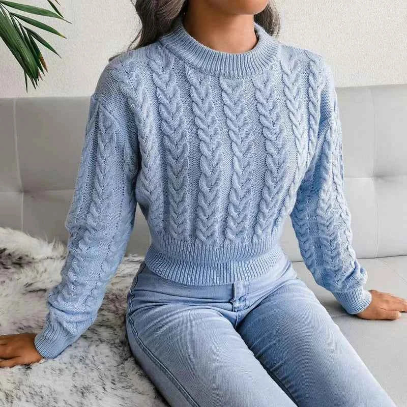 Twists Knitted Pullover