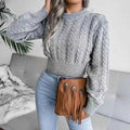 Twists Knitted Pullover