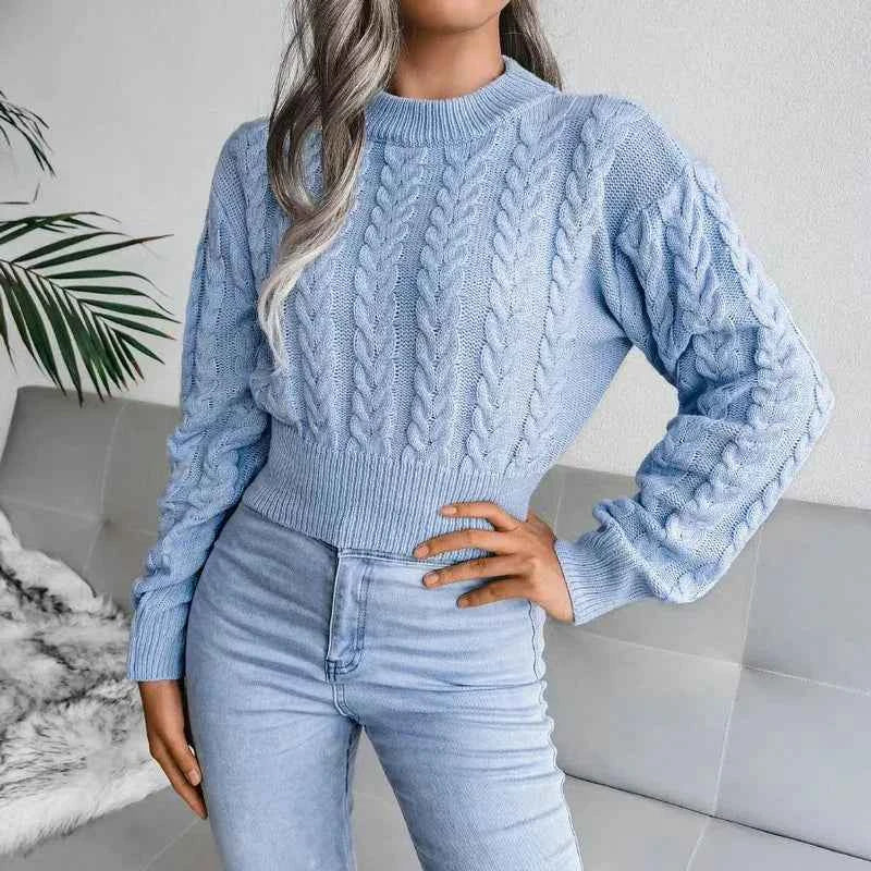 Twists Knitted Pullover