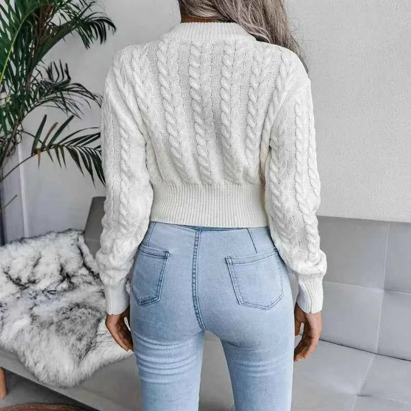 Twists Knitted Pullover