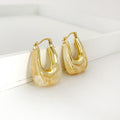U-shaped Earrings For Women - Beige - electronic accessories