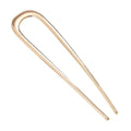 U-Shaped Hair Fork - Golden