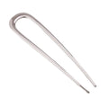 U-Shaped Hair Fork - Silver