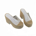 Ultra High Heel Sandals Platform Shoes for Women