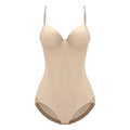 Underwire White Bodysuit Women - beige / XL